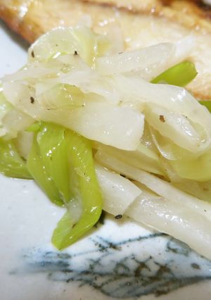 大根のネギ塩炒め-レシピのメイン写真