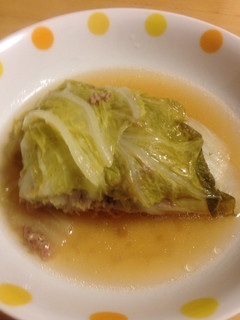 材料3つ☆簡単白菜とひき肉の重ね煮-レシピのメイン写真
