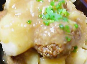 ごま肉団子とジャガイモの中華煮-レシピのメイン写真