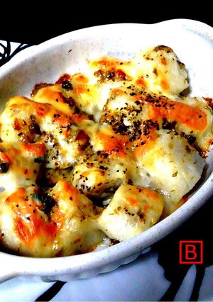 ♡里芋のアンチョビ＊チーズ焼き♡-レシピのメイン写真