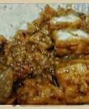 はんぺんと魚すり身の和風具材チキンカレー