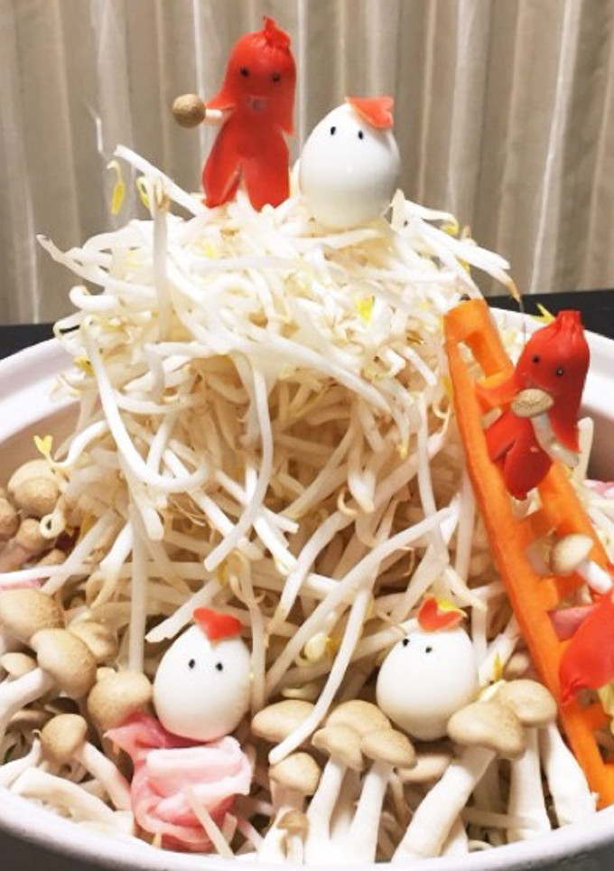 たっぷりもやし☆簡単デコ鍋-レシピのメイン写真