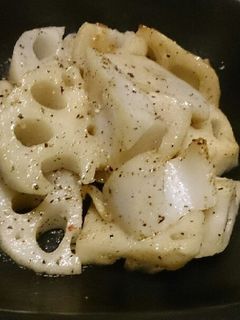 サクサクれんこんの塩きんぴら♪-レシピのメイン写真