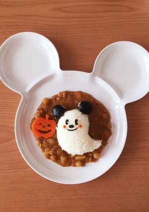 おばけミッキー♡カレー-レシピのメイン写真