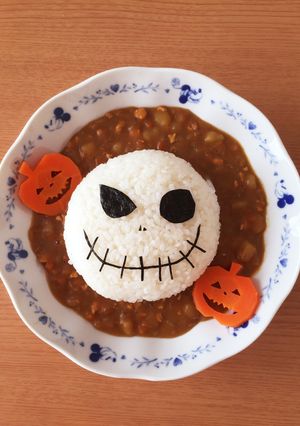 ジャックカレー♡ハロウィン-レシピのメイン写真