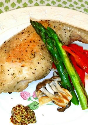 炊飯器⭐しっとりハーブチキン⭐X'mas-レシピのメイン写真