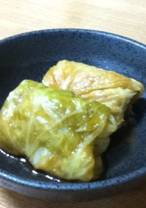豚バラのロールキャベツ(和風味)-レシピのメイン写真