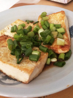ネギ焼き豆腐-レシピのメイン写真