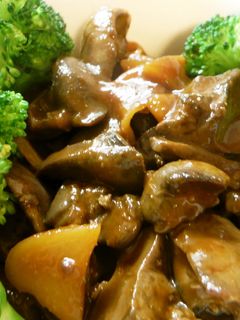 子供にレバーを♪レバーのトマトジュース煮-レシピのメイン写真