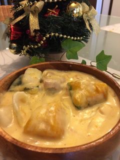 かぼちゃと白菜のクリーム煮-レシピのメイン写真