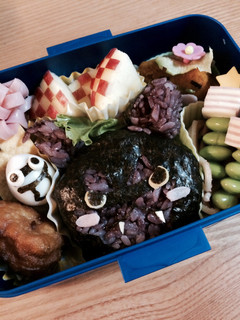 妖怪ウォッチ☆ダークニャン!キャラ弁-レシピのメイン写真