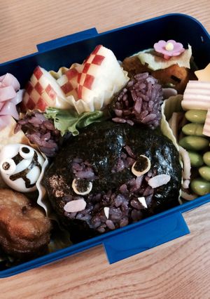 妖怪ウォッチ☆ダークニャン！キャラ弁-レシピのメイン写真