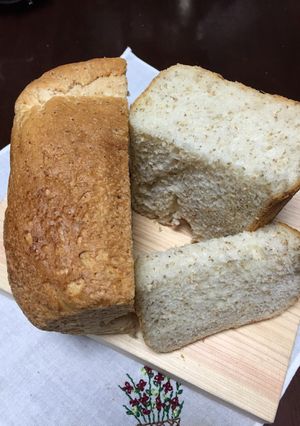 ホームベーカリー NO.2 全粒粉パン-レシピのメイン写真
