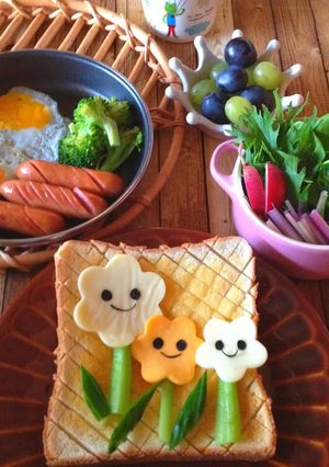 食パン＊チーズのお花ちゃん-レシピのメイン写真