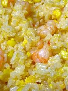 炊飯器で炒める!?海老とコーンの炒飯-レシピのメイン写真