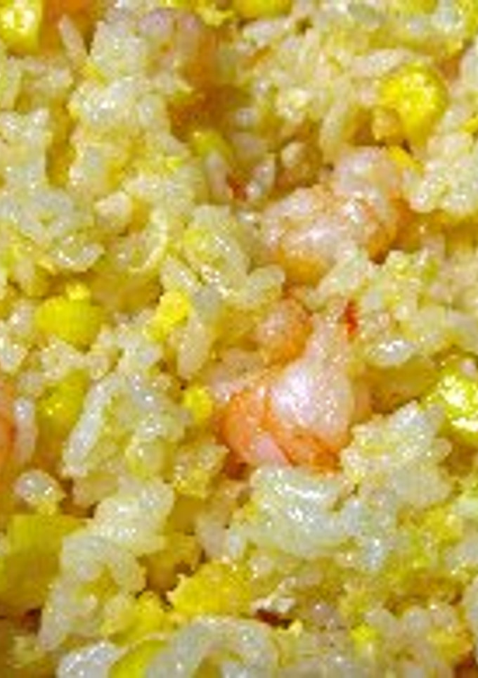 炊飯器で炒める!?海老とコーンの炒飯-レシピのメイン写真