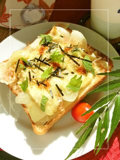 玉葱×チーズの和トースト-レシピのメイン写真