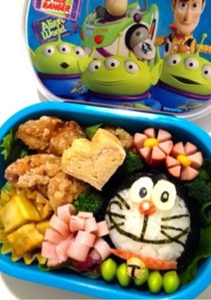 ドラえもん キャラ弁-レシピのメイン写真