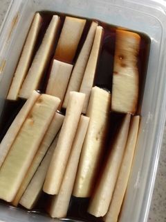 しまつの料理 大根皮のポン酢漬け-レシピのメイン写真