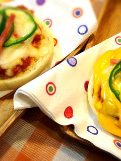 ツナトマトソースのピザマフィン-レシピのメイン写真