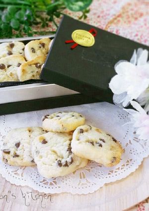 ビニール袋とサラダ油でチョコチップサブレ-レシピのメイン写真