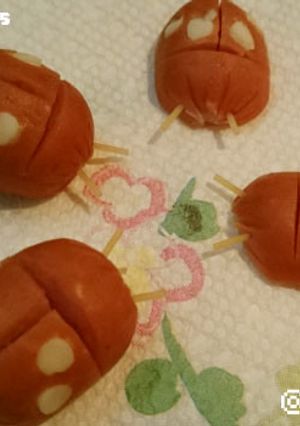 ★キャラ弁★コロコロてんとう虫-レシピのメイン写真