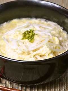 かきたま にゅうめん 柚子こしょう添え-レシピのメイン写真