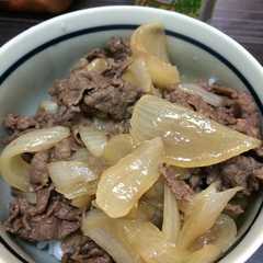 時短！やわらか玉ねぎ牛丼-レシピのメイン写真