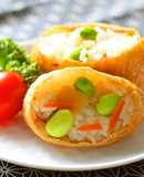 簡単♪えだ豆のいなり寿司＊お弁当にも◎
