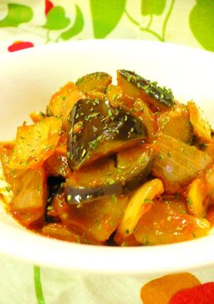 茄子のトマトソース煮込み-レシピのメイン写真