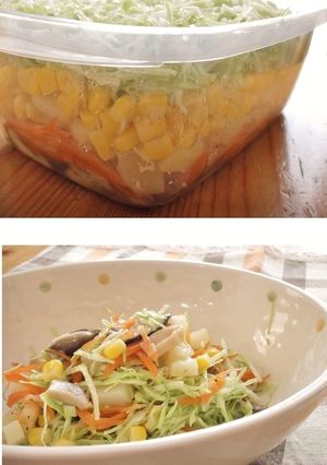 タッパーで♪気分はジャーサラダ✿-レシピのメイン写真