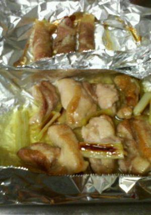 おうち居酒屋♯トースターでパリじゅわ焼鳥-レシピのメイン写真