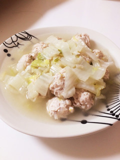 取り分け可☆もやし鶏団子と白菜のスープ煮-レシピのメイン写真