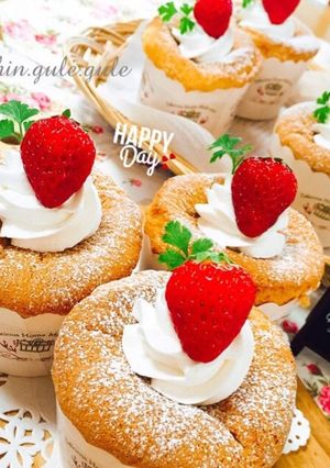 全卵でシフォンケーキ-レシピのメイン写真