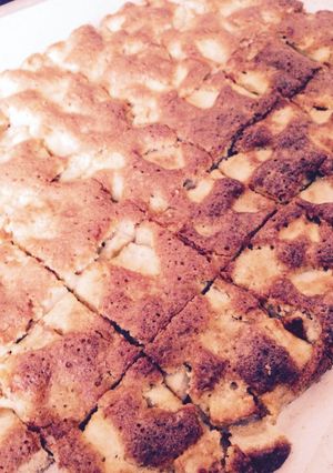 簡単＊計りいらず＊りんごとくるみのケーキ-レシピのメイン写真