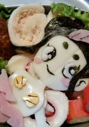 妖怪ウォッチ にんぎょ キャラ弁♪-レシピのメイン写真
