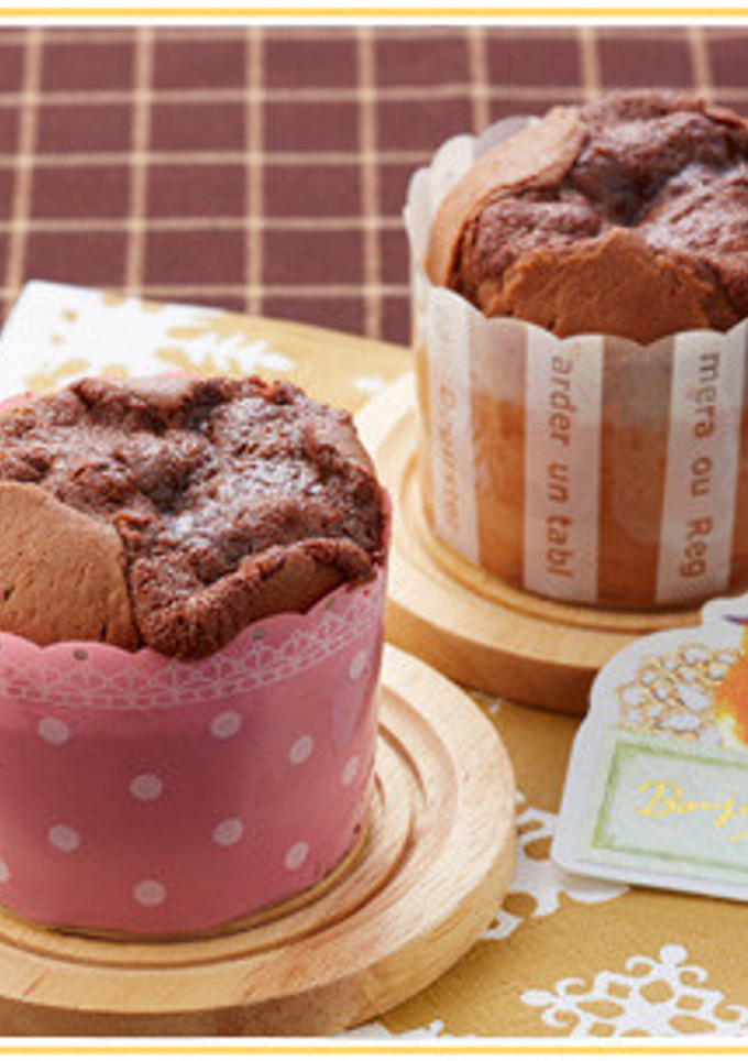 *とろとろチョコのマフィン*-レシピのメイン写真