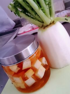 乾燥した季節に!大根蜂蜜♥-レシピのメイン写真