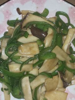 エリンギとピーマンの簡単炒め-レシピのメイン写真