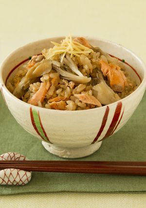 秋の味覚のハーモニー♪炊き込みご飯-レシピのメイン写真