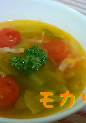 生姜風味★ベーコンと野菜のスープ-レシピのメイン写真