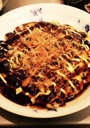 簡単！少材料で美味しいお好み焼♫-レシピのメイン写真