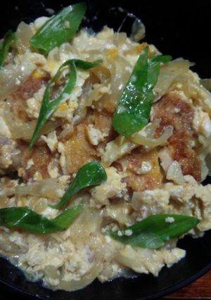 だしたっぷり♡卵とじカツ丼-レシピのメイン写真