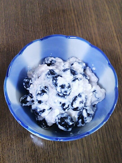 蒸し黒豆の白和え♪-レシピのメイン写真
