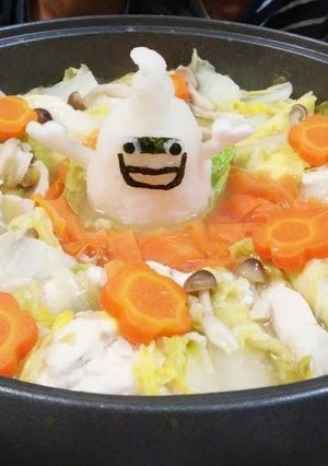 〇妖怪〇ウィスパー大根おろしアート-レシピのメイン写真