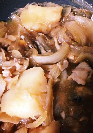 舞茸香るトロトロ肉じゃが-レシピのメイン写真