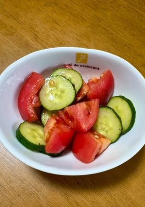 トマトときゅうりの中華ドレッシング和え-レシピのメイン写真