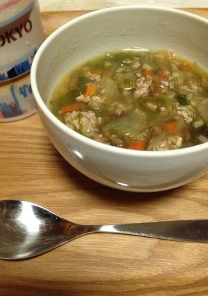 身体ほっこり食べる生姜スープ-レシピのメイン写真