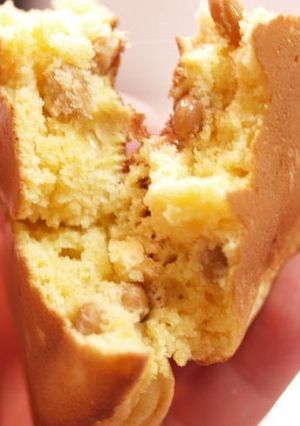 ふんわりサクッとヘルシー納豆ホットケーキ-レシピのメイン写真