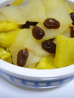 りんごとおさつの重ね煮-レシピのメイン写真